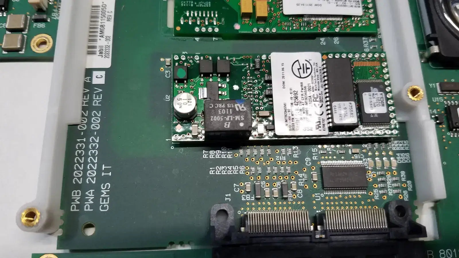 GE Gems IT PWB 801213-007 Rev D Jabil AM071150037 Control Board