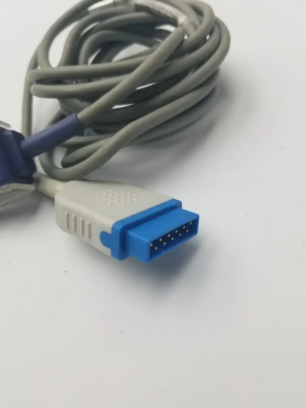 GE Healthcare 11-pin SpO2 Adapter Cable to Nellcor 9-pin