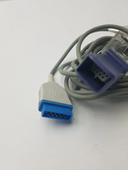 GE Healthcare 11-pin SpO2 Adapter Cable to Nellcor 9-pin