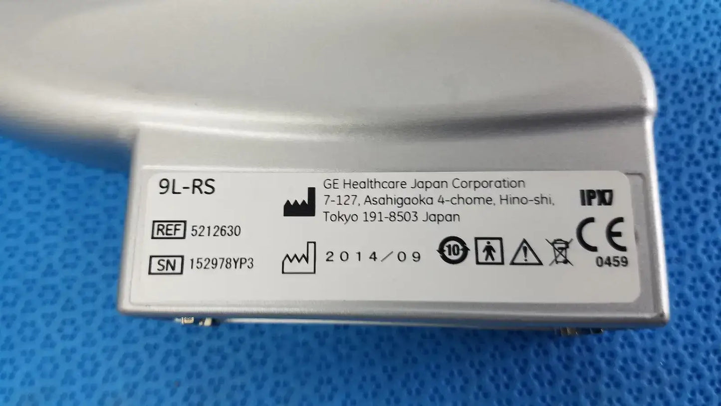 GE Healthcare 9L-RS Linear Array Probe Transducer - Ultrasound