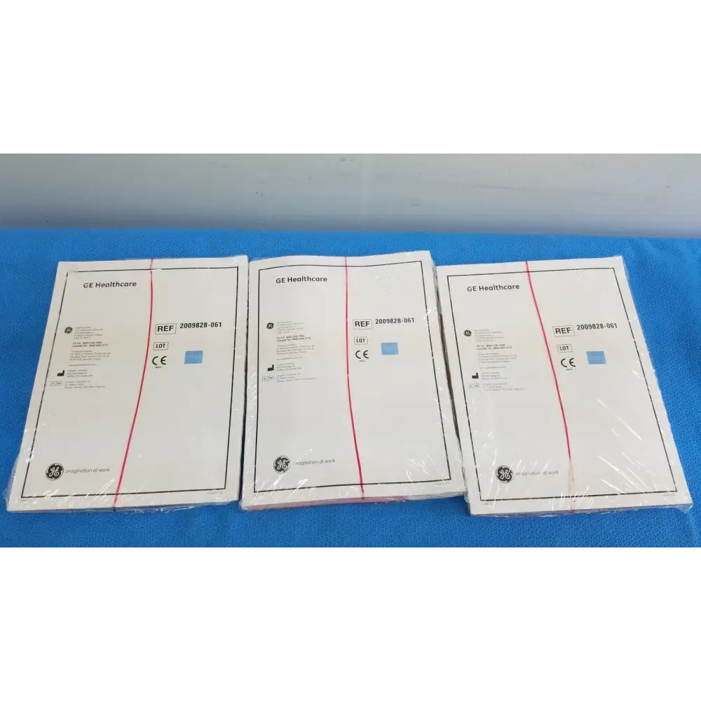 GE Healthcare ECG Recording Chart Paper Ref 2009828-061 Lot of 3
