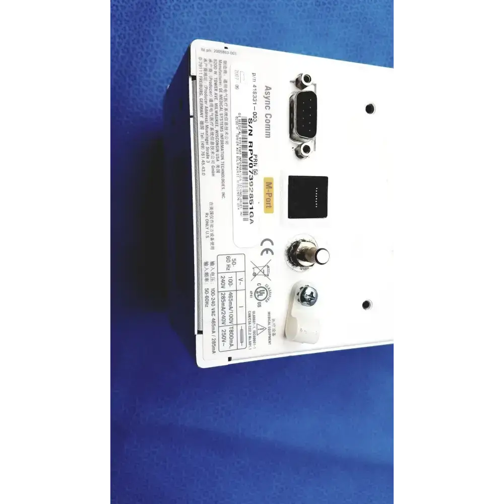 GE Healthcare PRN 50-M Printer Recorder – Powers On Untested