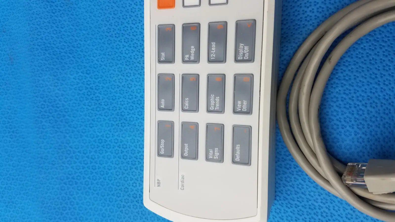GE Healthcare Solar 8000i Keypad 2000637-001 Rev B - Patient Monitor