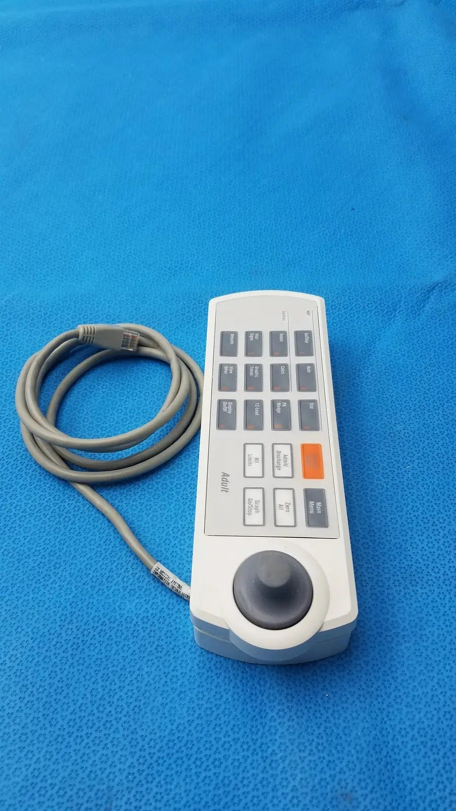 GE Healthcare Solar 8000i Keypad 2000637-001 Rev B - Patient Monitor
