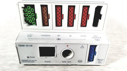 GE Healthcare TRAM 451M Multiparameter Module - Masimo SpO2