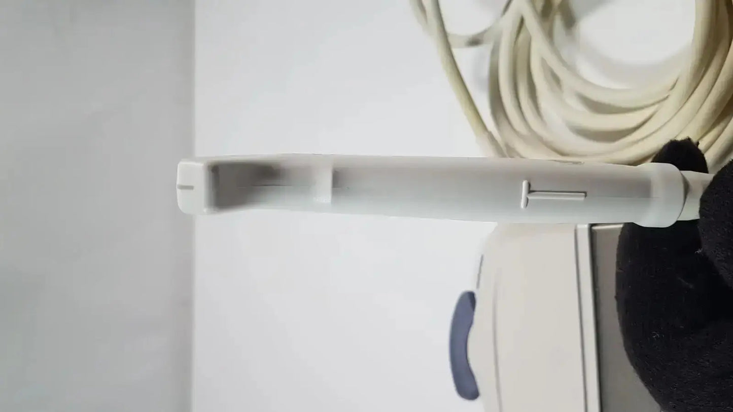White plastic ultrasound transducer probe for ge l8-18i-d linear array linear array ultrasound device ref 5336965