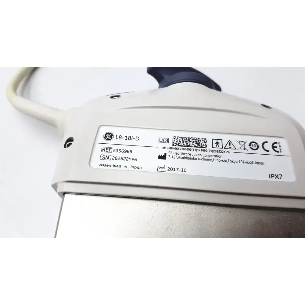GE L8-18i-RS Ultrasound Transducer