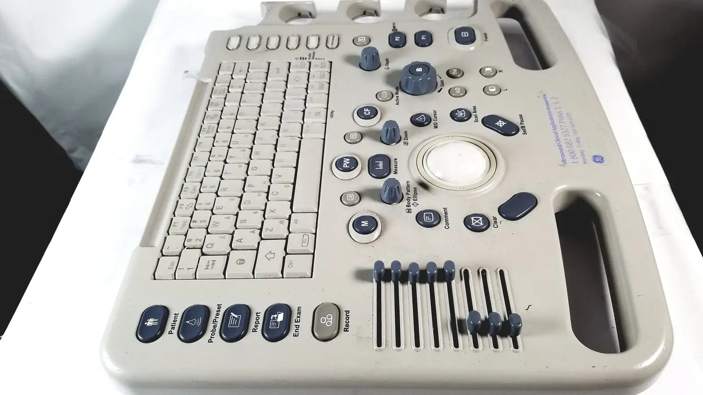 GE Logiq Control Panel Only Keyboard - Ultrasound System Part