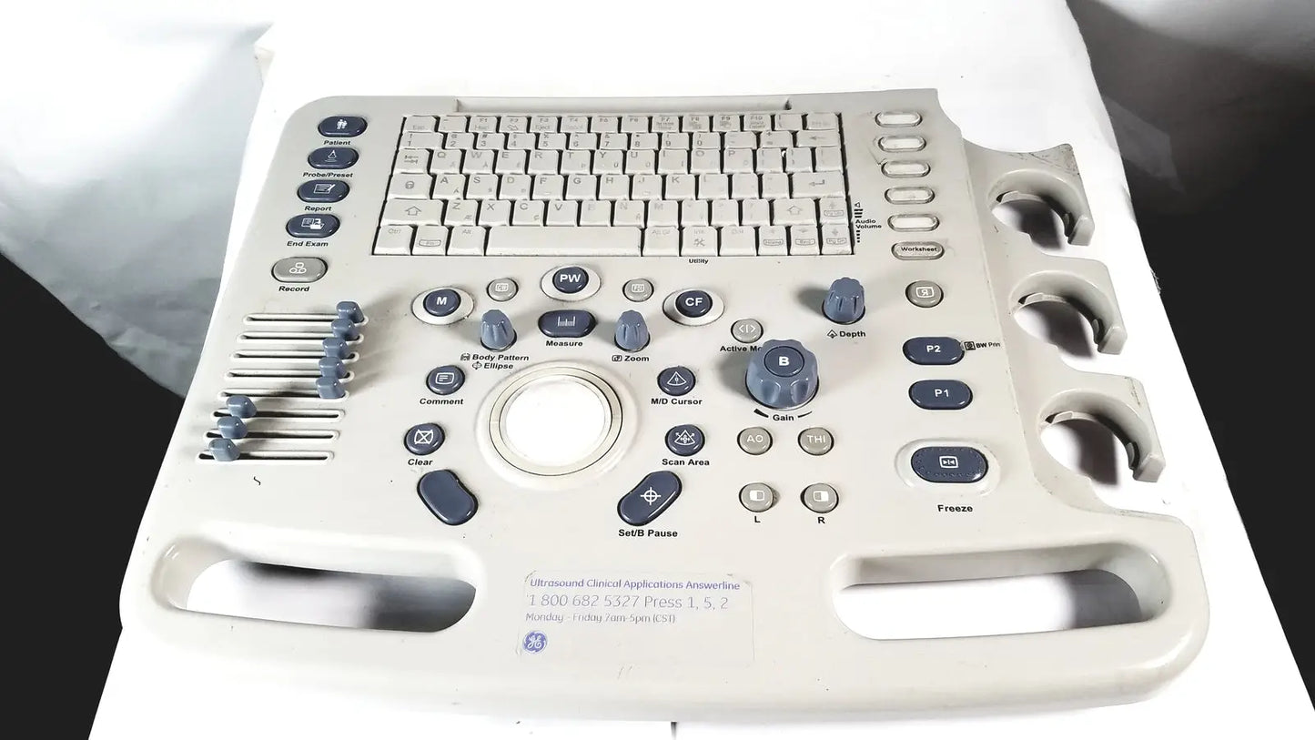 GE Logiq Control Panel Only Keyboard - Ultrasound System Part