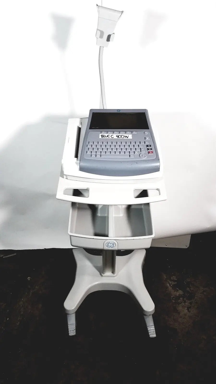 GE MAC 1600 EKG ECG Analysis System 12 Lead Resting Patient Monitor Machine