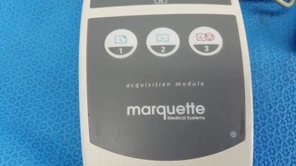 GE Marquette Acquisition Module CAM-14 EKG ECG with Cable - EKG/ECG