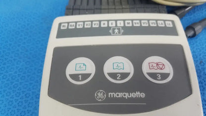 GE Marquette CAM-14 EKG ECG Acquisition Module with Cable