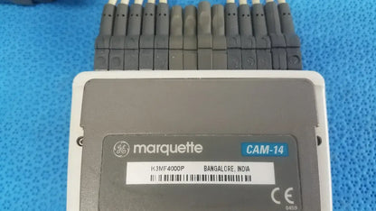 GE Marquette CAM-14 EKG ECG Acquisition Module with Cable