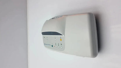 White medical-grade external fetal monitor GE Medical Corometrics 170 Series model 171 with control panel and indicator lights