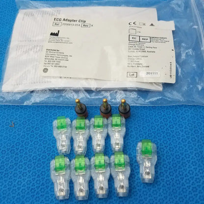 GE Medical Systems 2056813-014 ECG Adapter Clip - Pack of 12