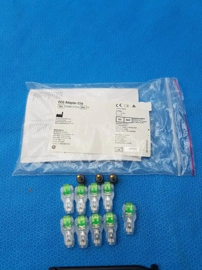 GE Medical Systems 2056813-014 ECG Adapter Clip - Pack of 12