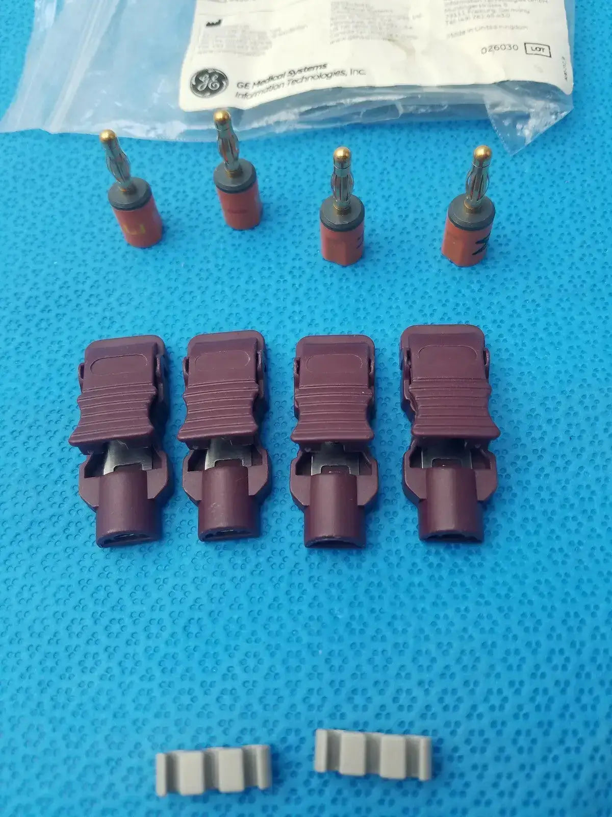GE Medical Systems 9490-214 Electrode Adapter Set - Pack of 4