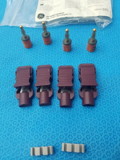 GE Medical Systems 9490-214 Electrode Adapter Set - Pack of 4