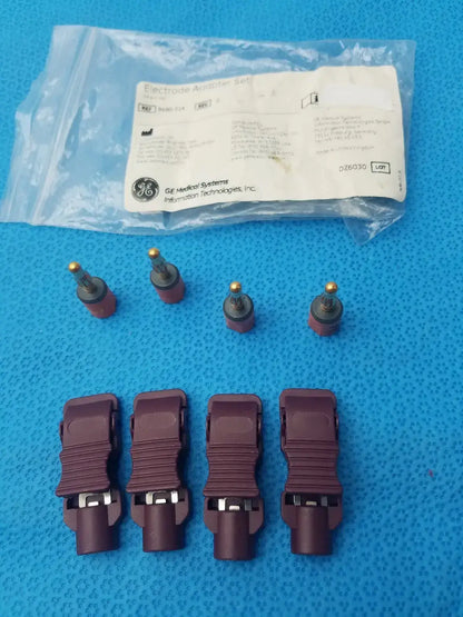 GE Medical Systems 9490-214 Electrode Adapter Set - Pack of 4