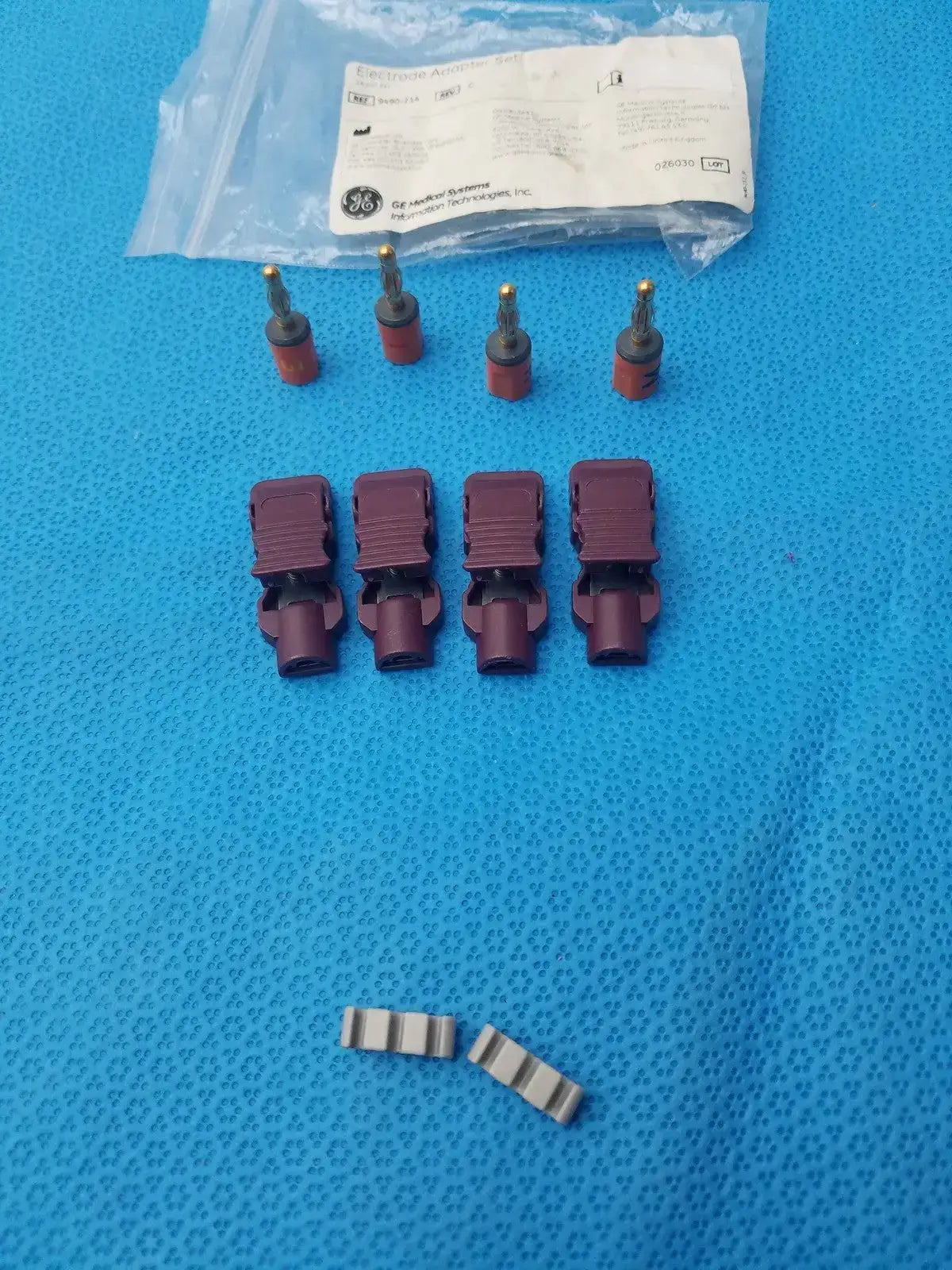 GE Medical Systems 9490-214 Electrode Adapter Set - Pack of 4