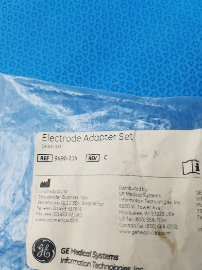 GE Medical Systems 9490-214 Electrode Adapter Set - Pack of 4