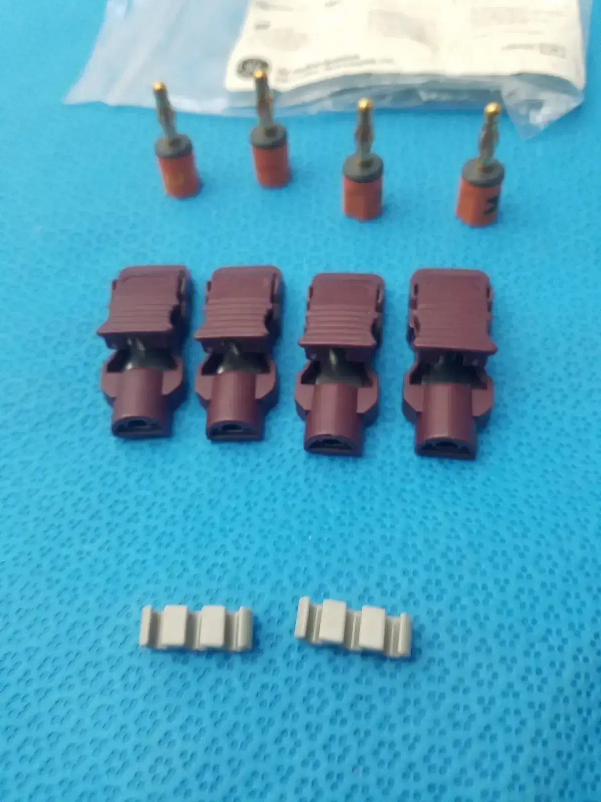 GE Medical Systems 9490-214 Electrode Adapter Set - Pack of 4