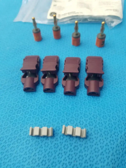 GE Medical Systems 9490-214 Electrode Adapter Set - Pack of 4