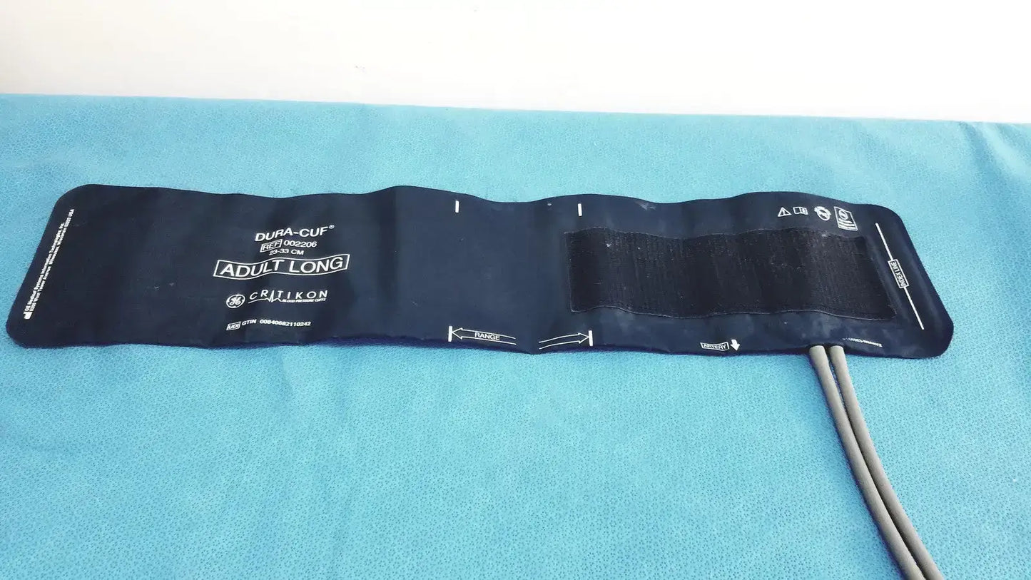 GE Medical Systems Adult Long Critikon Blood Pressure Cuff 23–33 cm – 002206