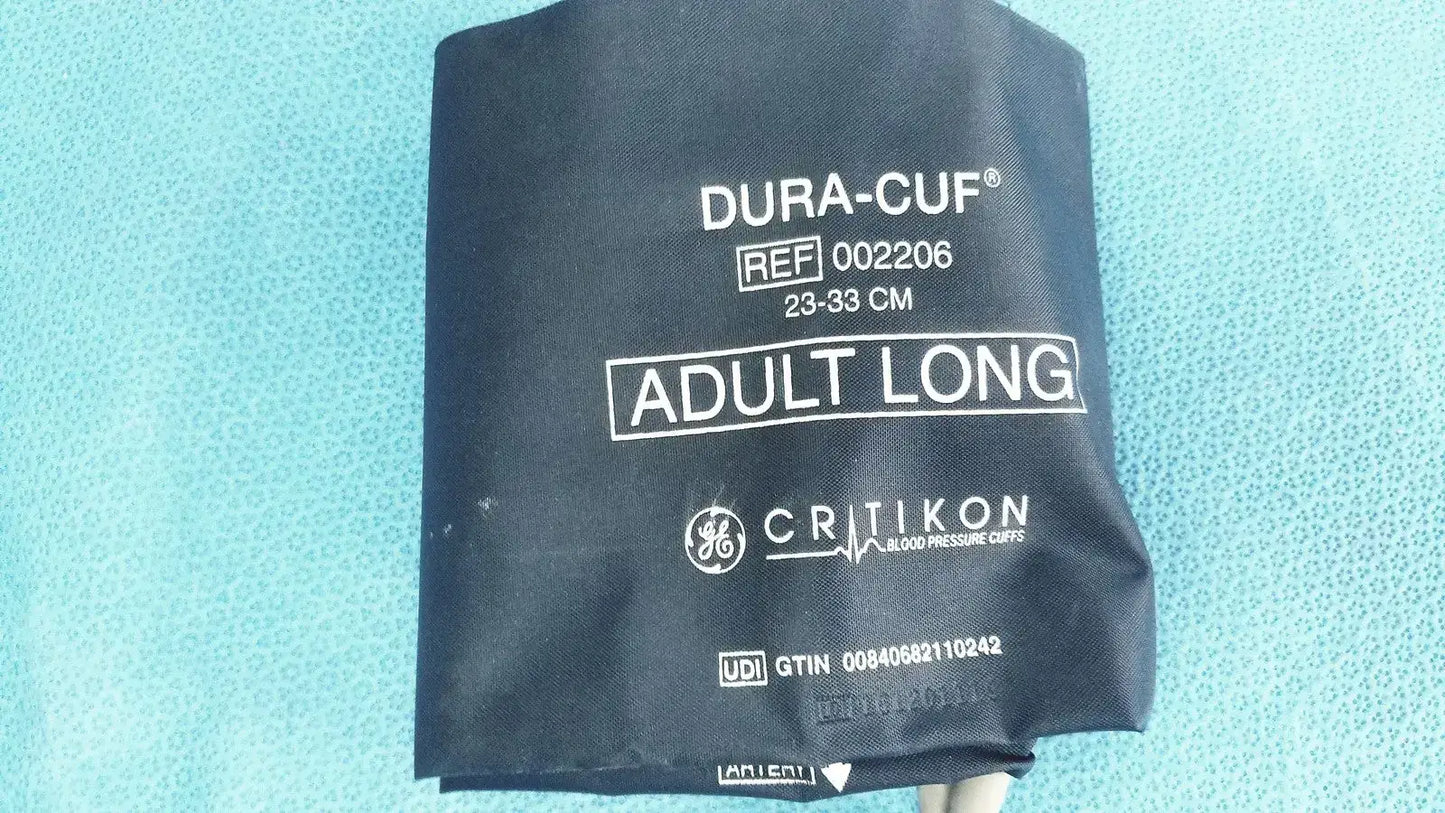 GE Medical Systems Adult Long Critikon Blood Pressure Cuff 23–33 cm – 002206