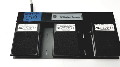 GE Medical Systems Treadlite II Cat No. T-91-SWNO 3 Pedal Footswitch