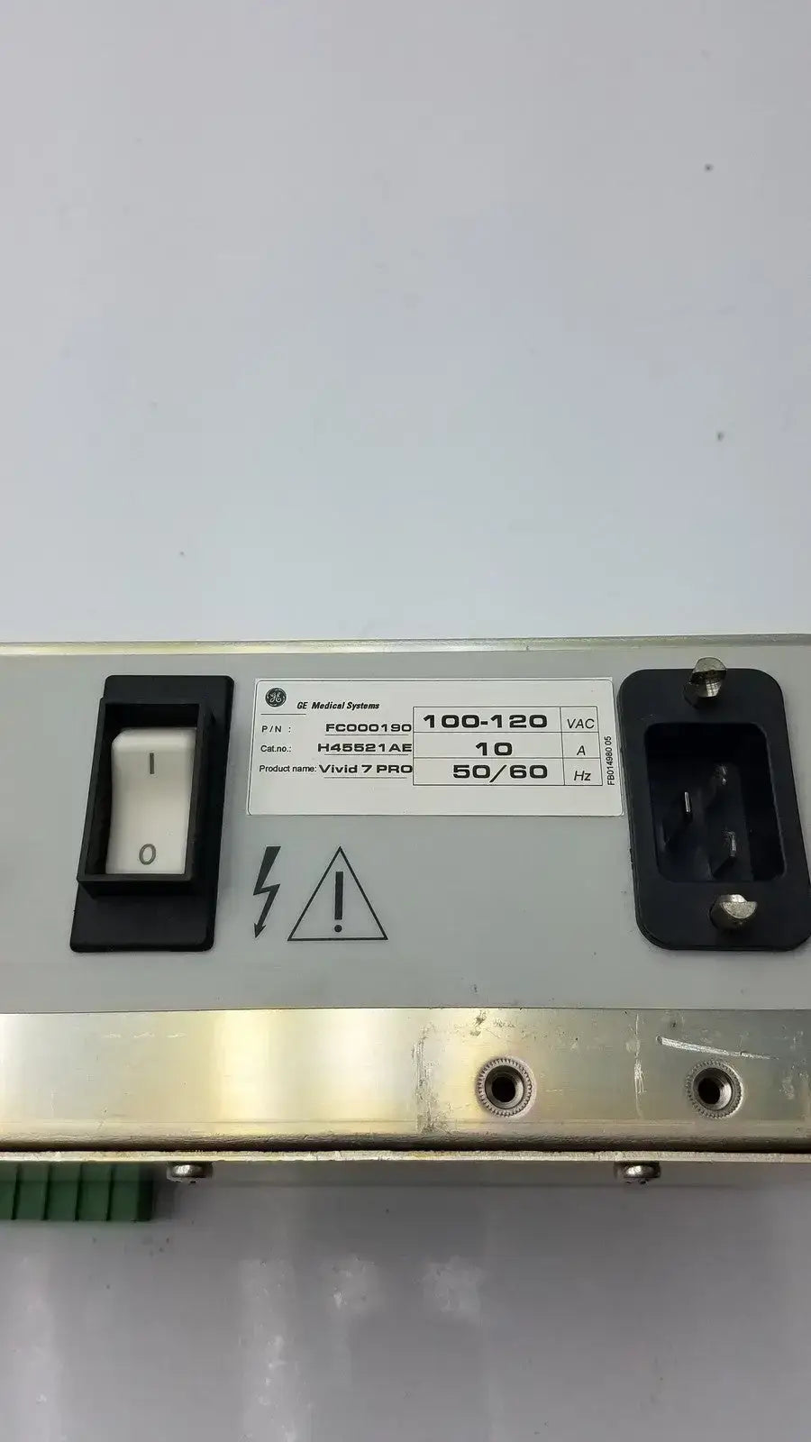 GE Medical Vivid 7 Pro Power Supply P/N: FC000190 Cat No H45521AE