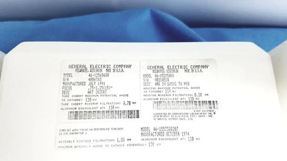 GE Mobile Portable XRY Machine 46-270615P1/46-125686G8 - X-Ray