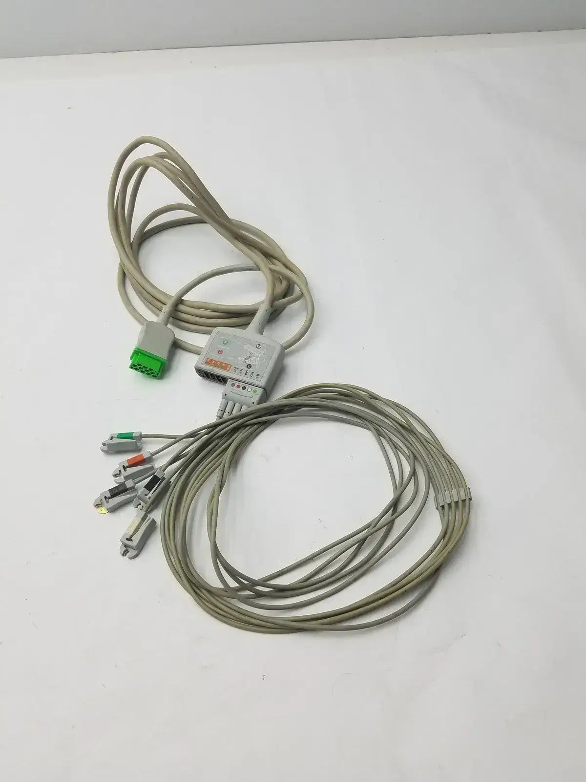 GE Multi-link 10 Lead ECG Cable REF: 2017006-001 With 5 Leads