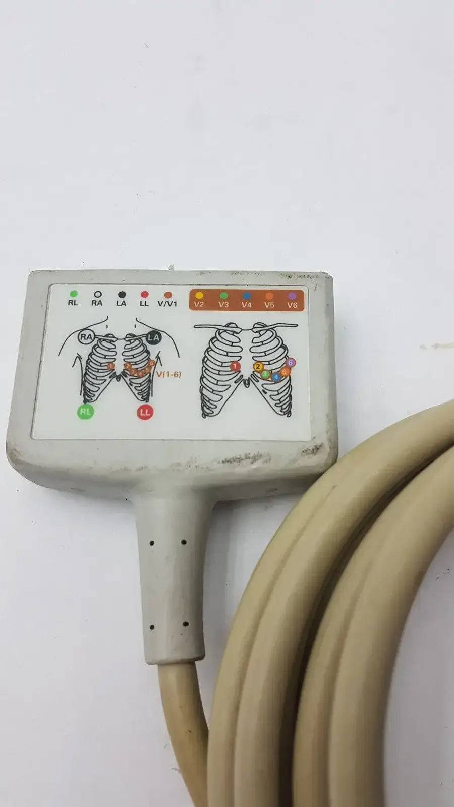 GE Multi-Link ECG Care Cable 2017006-001 AHA 12 Lead