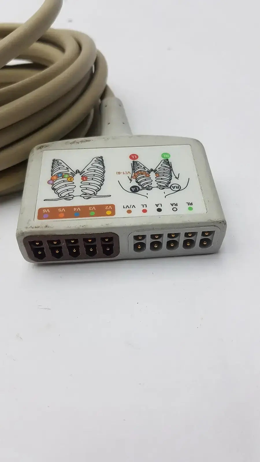 GE Multi-Link ECG Care Cable 2017006-001 AHA 12 Lead