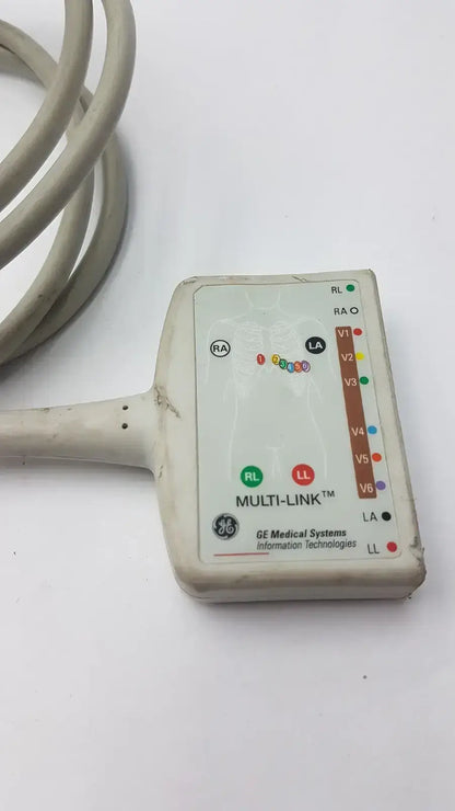 GE Multi-Link ECG/ EKG 10 Lead Trunk Cable 22341809 - ECG