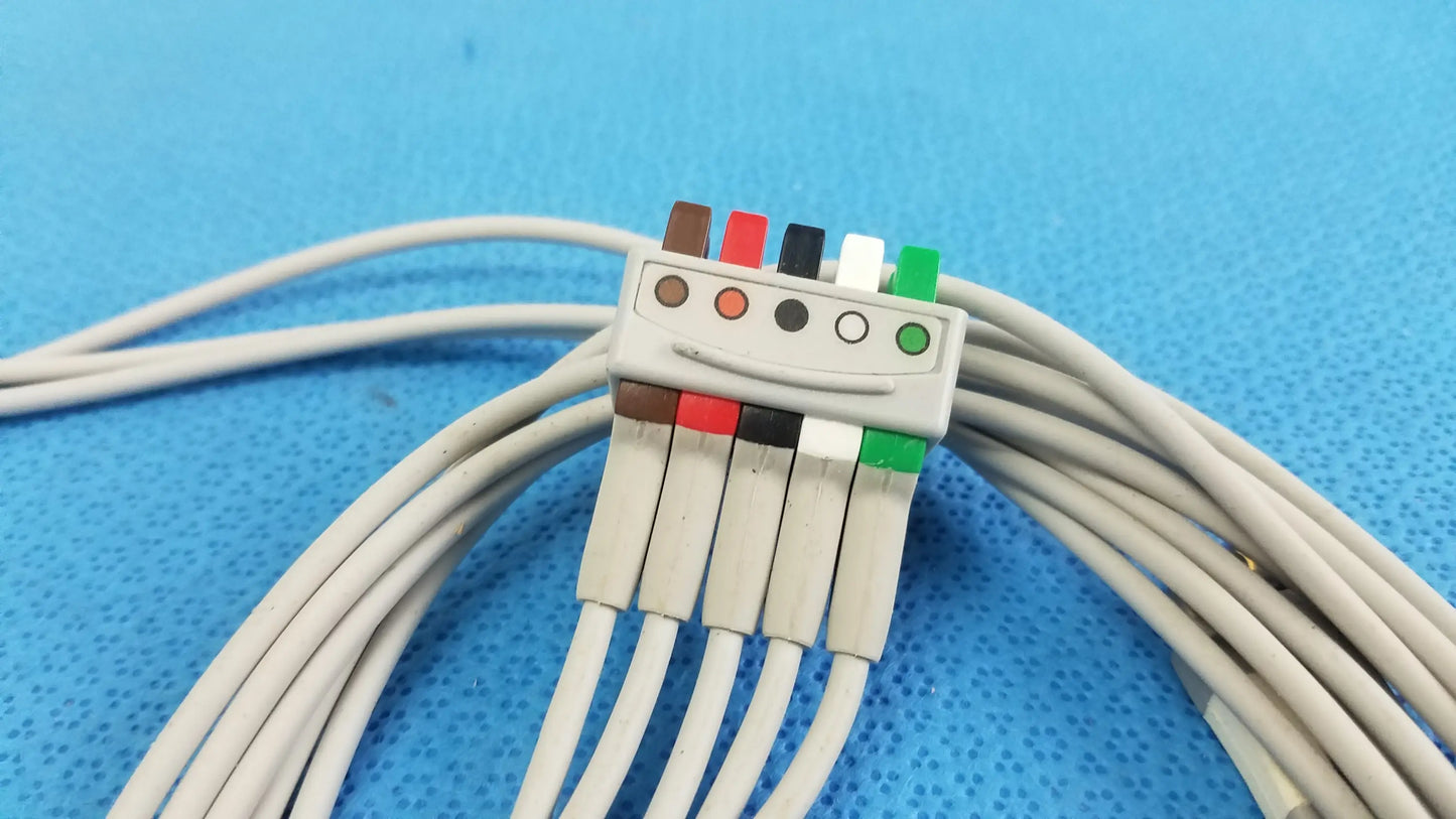 GE Multilink ECG Leadwire Set Ref 414556-005