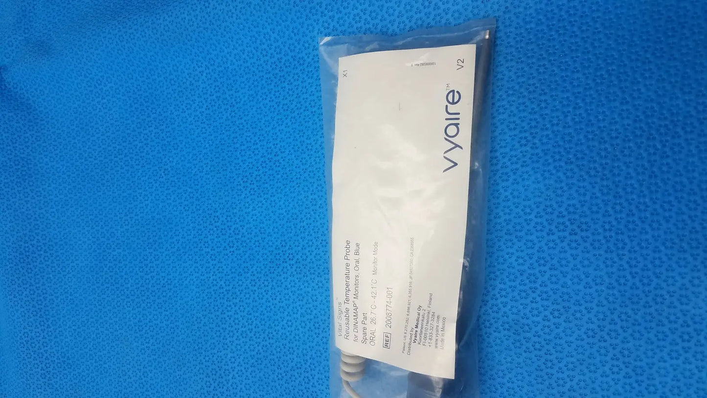 GE Pro Series Oral Turbo Smart Temp Probe – Patient Monitor Compatible - Temperature