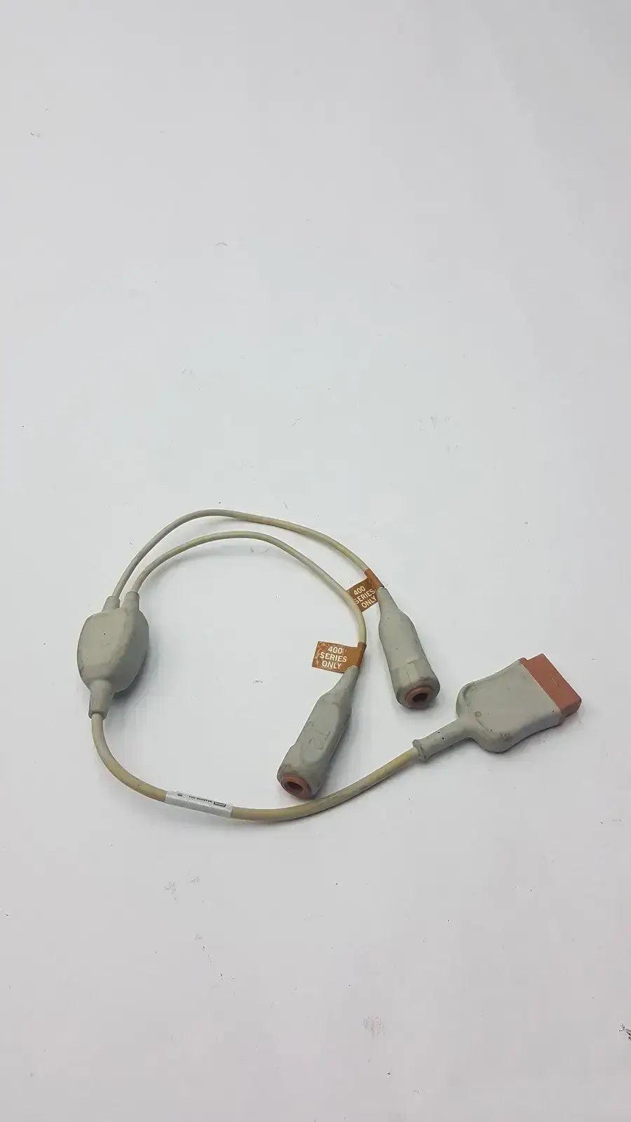 GE Reusable Temperature Probe ASSY Care DUAL Temp 0.5M REF 2016008-001 - Patient Monitoring Accessory