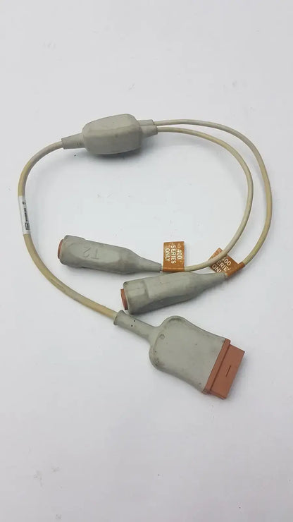 GE Reusable Temperature Probe ASSY Care DUAL Temp 0.5M REF 2016008-001 - Patient Monitoring Accessory