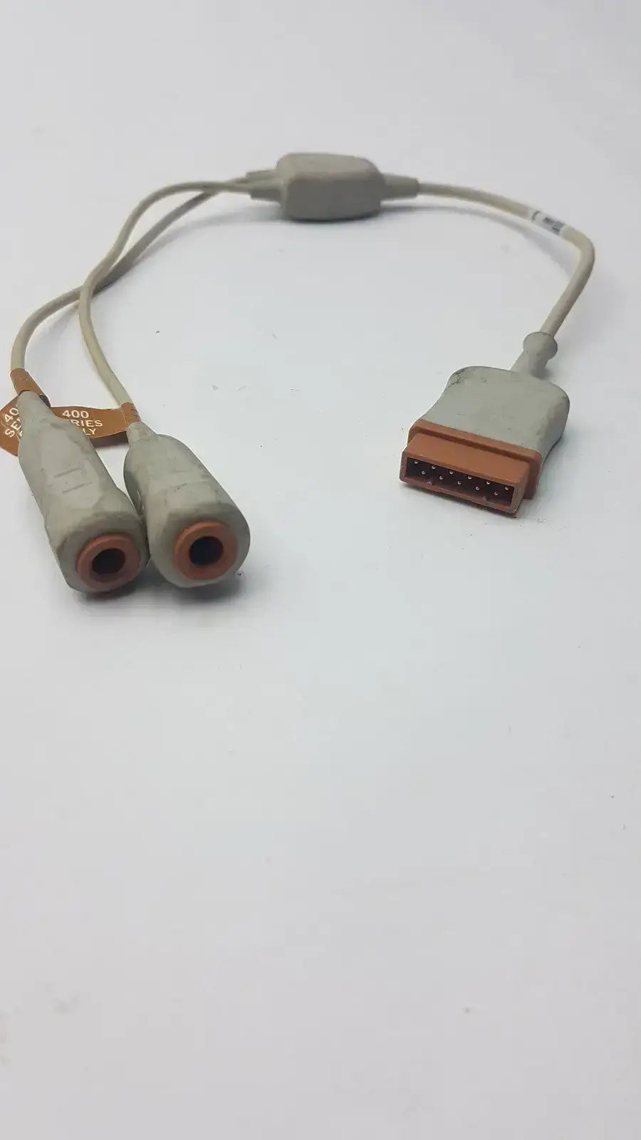 GE Reusable Temperature Probe ASSY Care DUAL Temp 0.5M REF 2016008-001 - Patient Monitoring Accessory