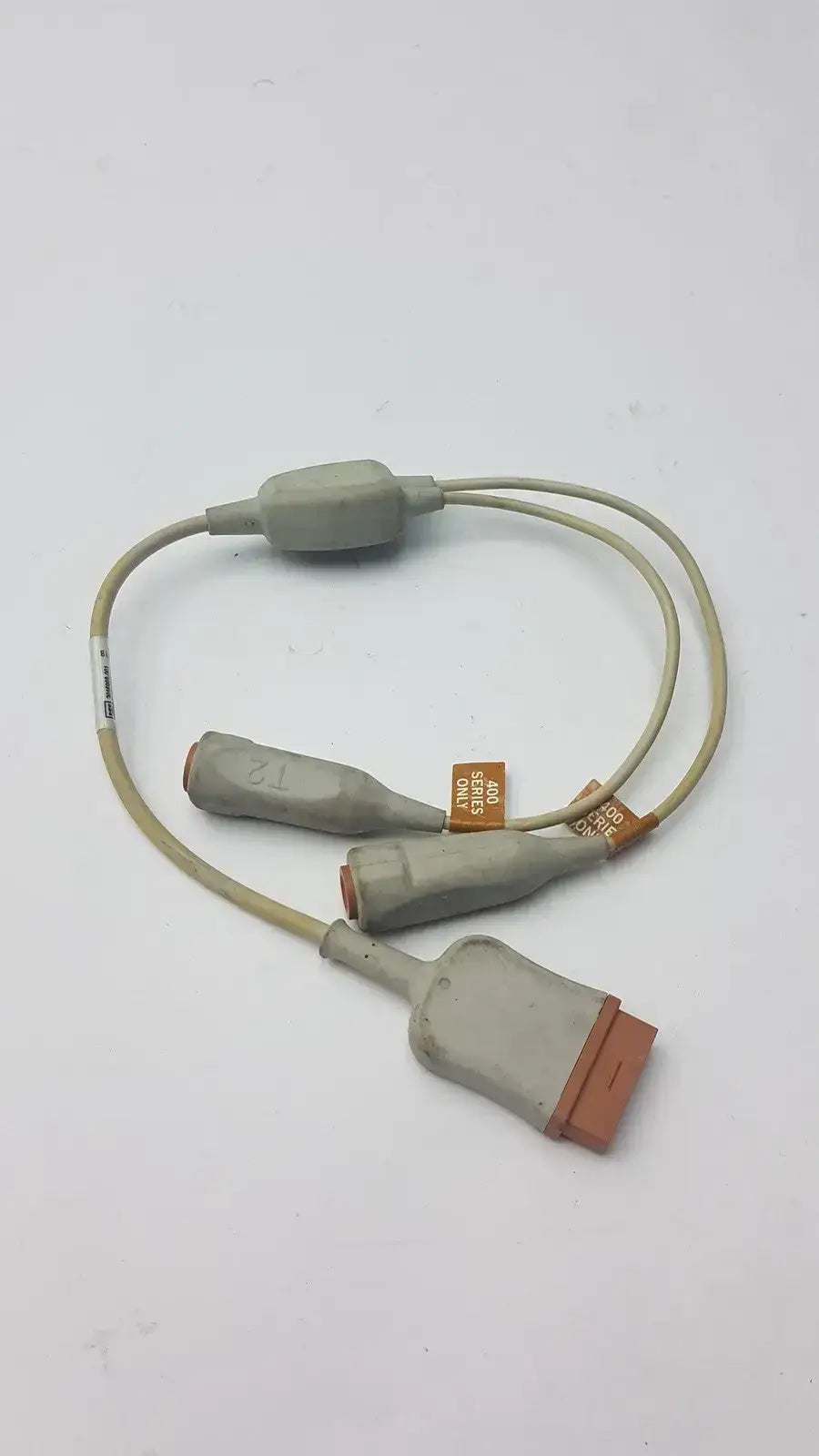 GE Reusable Temperature Probe ASSY Care DUAL Temp 0.5M REF 2016008-001 - Patient Monitoring Accessory