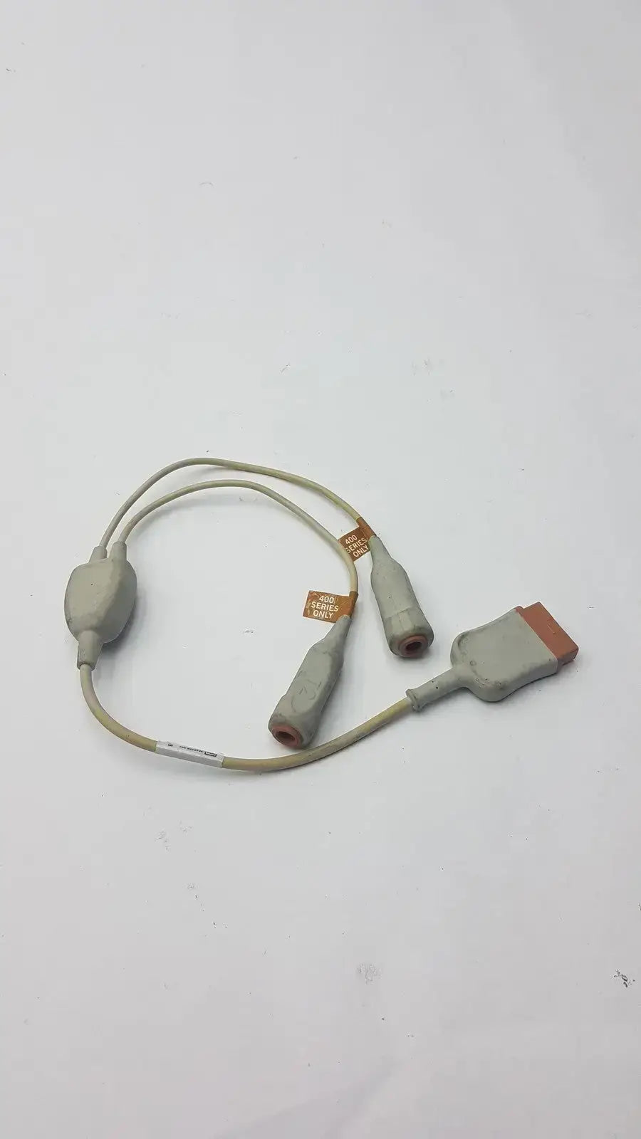 GE Reusable Temperature Probe ASSY Care DUAL Temp 0.5M REF 2016008-001 - Patient Monitoring Accessory