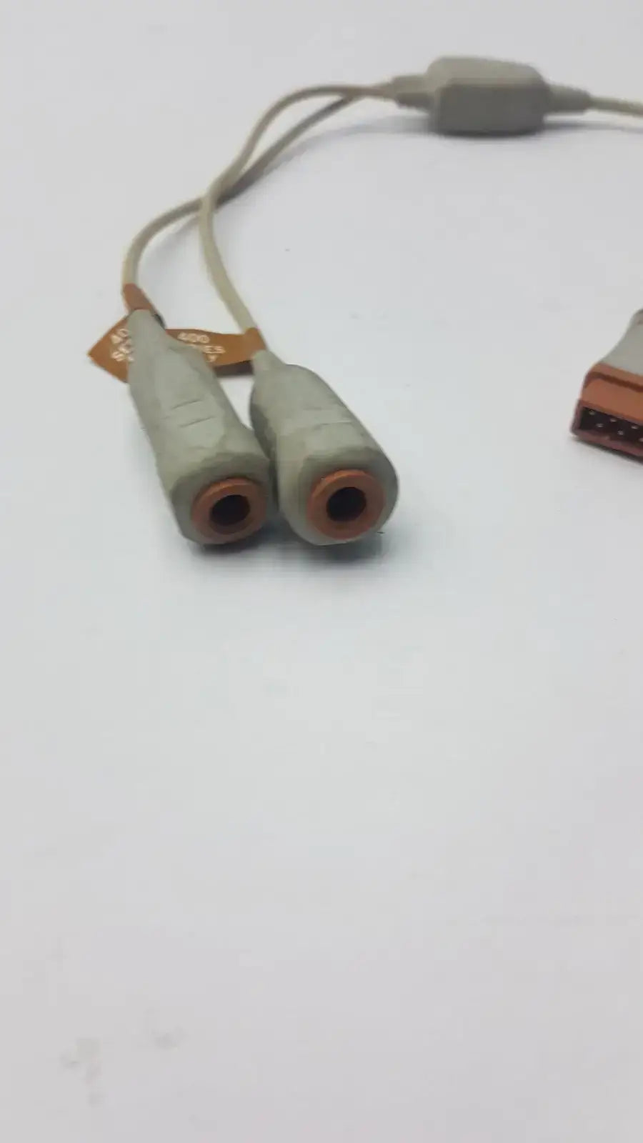 GE Reusable Temperature Probe ASSY Care DUAL Temp 0.5M REF 2016008-001 - Patient Monitoring Accessory