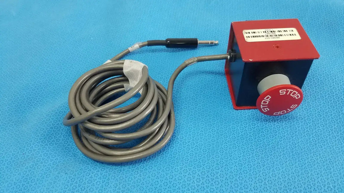 GE Stop Switch E-Stop Button for T-2100 Treadmill 88380-007 Cable - Emergency
