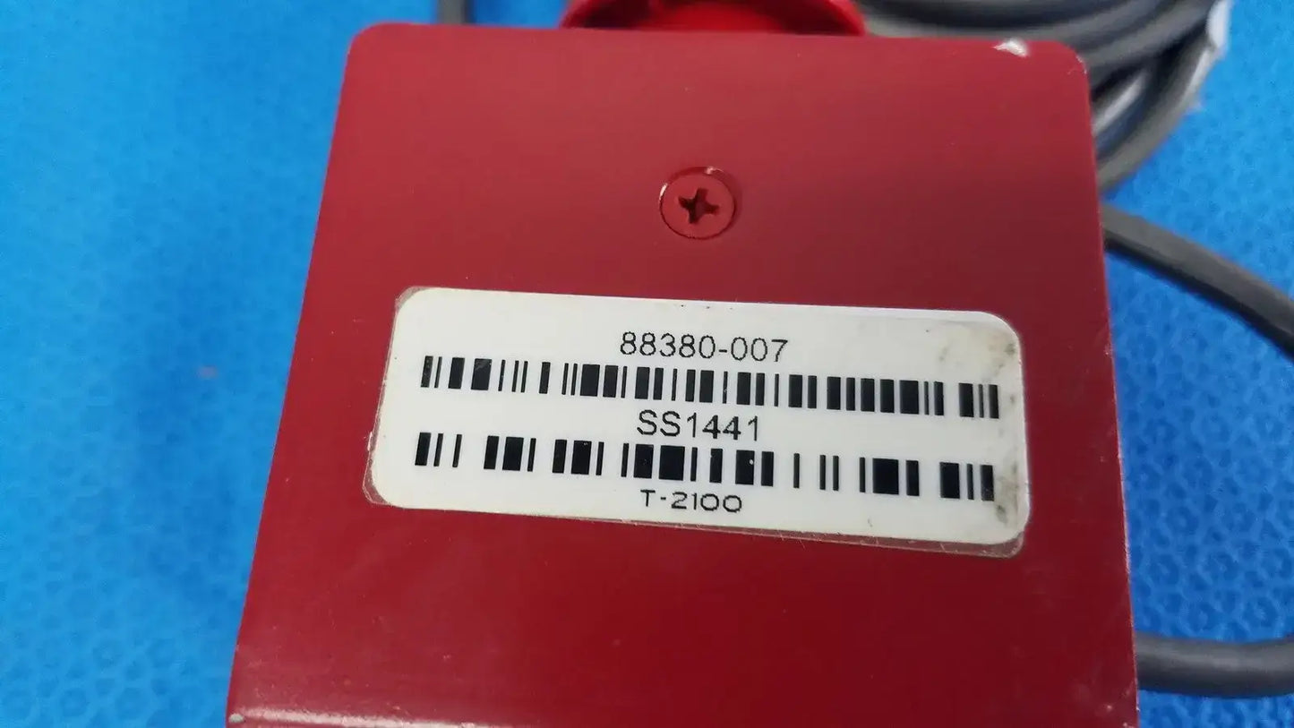 GE Stop Switch E-Stop Button for T-2100 Treadmill 88380-007 Cable - Emergency