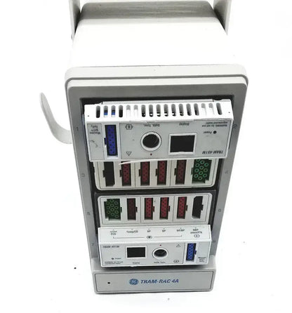 GE TRAM-RAC 4A with SPO2 module - Patient Monitor Rack