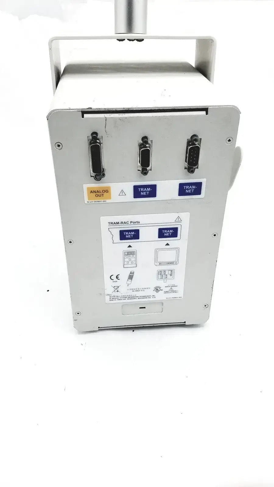 GE TRAM-RAC 4A with SPO2 module - Patient Monitor Rack