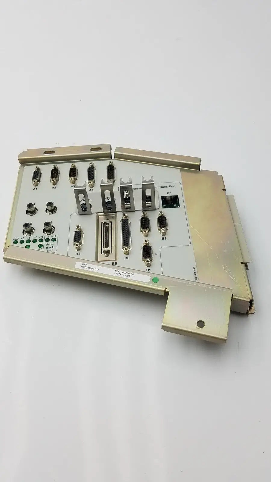 GE VIVID 7 IIIO Assembly Panel FB200197 - Ultrasound System Part