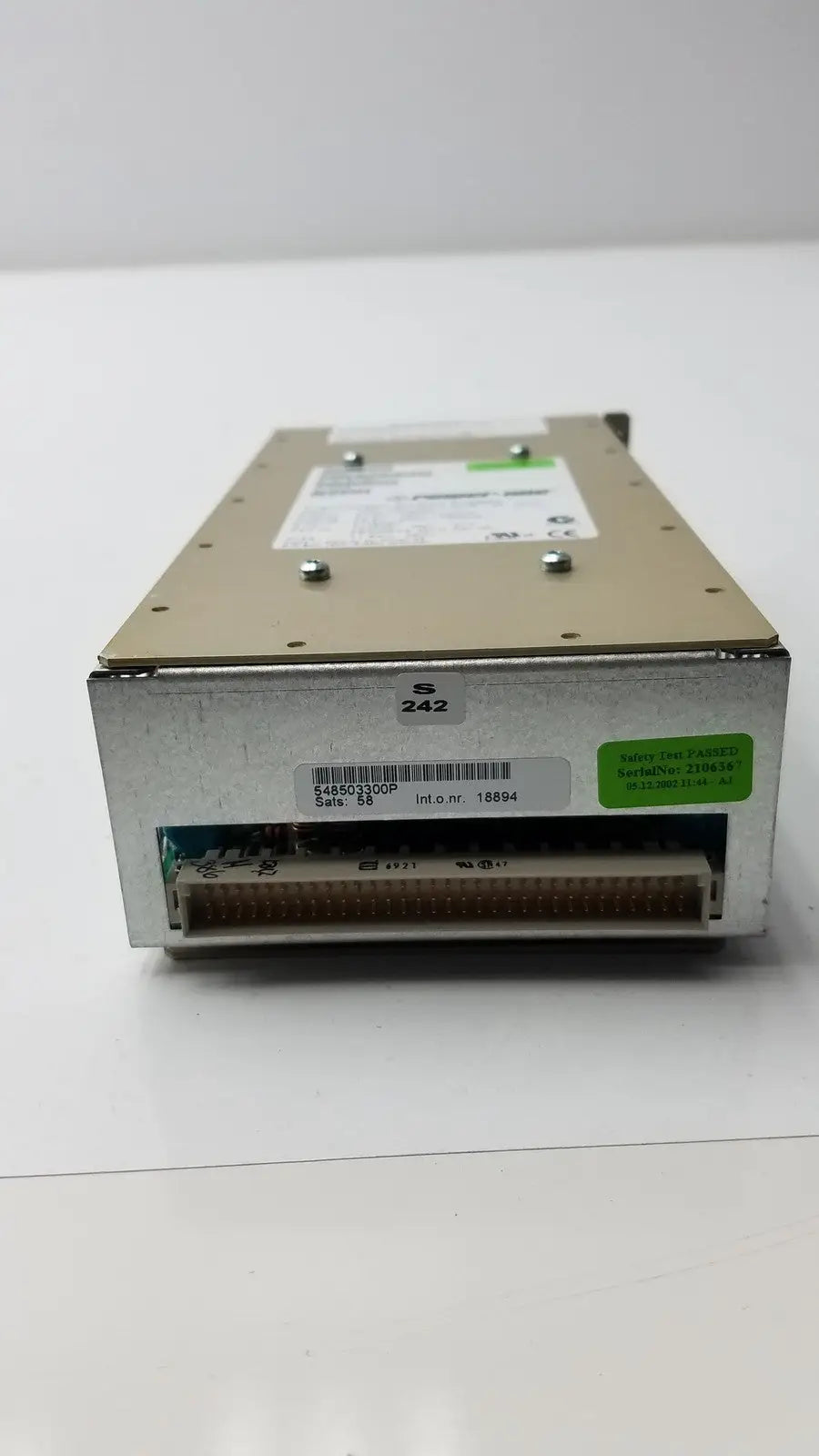 GE Vivid 7 Transimitter Power Supply P/N: 122590 REV: 010 FB200574 - Ultrasound
